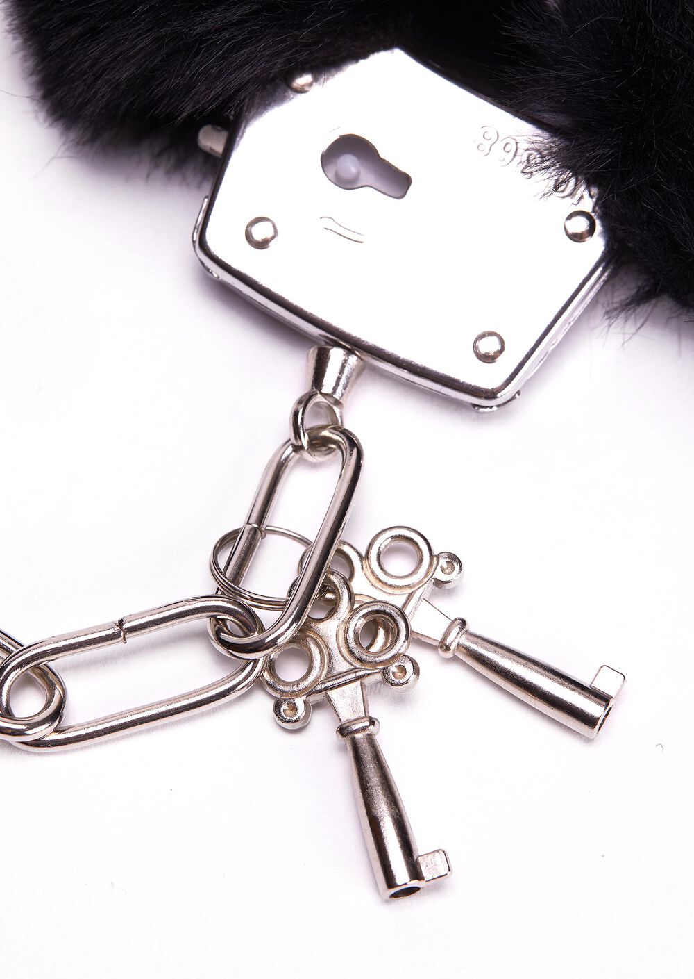 LacyNaughty™ Plush Faux Fur Handcuffs