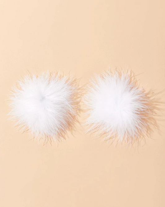 LacyNaughty™ Faux Fur Pasties